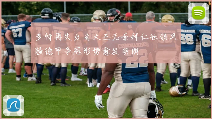 多特再失分南大王无奈拜仁独领风骚德甲争冠形势愈发明朗